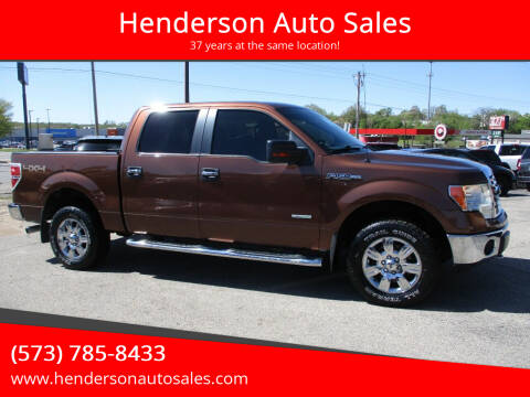 2011 Ford F-150 for sale at Henderson Auto Sales in Poplar Bluff MO