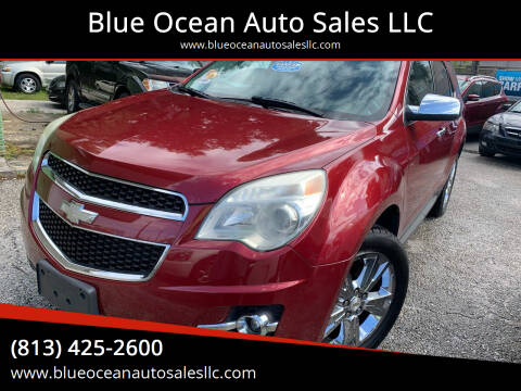 2011 Chevrolet Equinox for sale at Blue Ocean Auto Sales LLC in Tampa FL