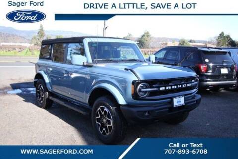 2022 Ford Bronco for sale at Sager Ford in Saint Helena CA