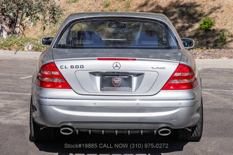 2001 Mercedes-Benz CL-Class CL 600