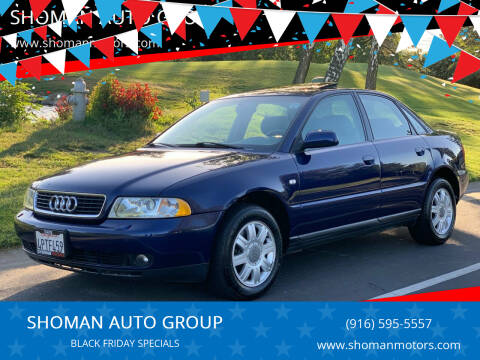 2001 Audi A4 for sale at SHOMAN AUTO GROUP in Davis CA