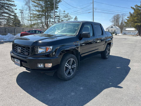 2013 Honda Ridgeline for sale at EXCELLENT AUTOS in Amsterdam NY