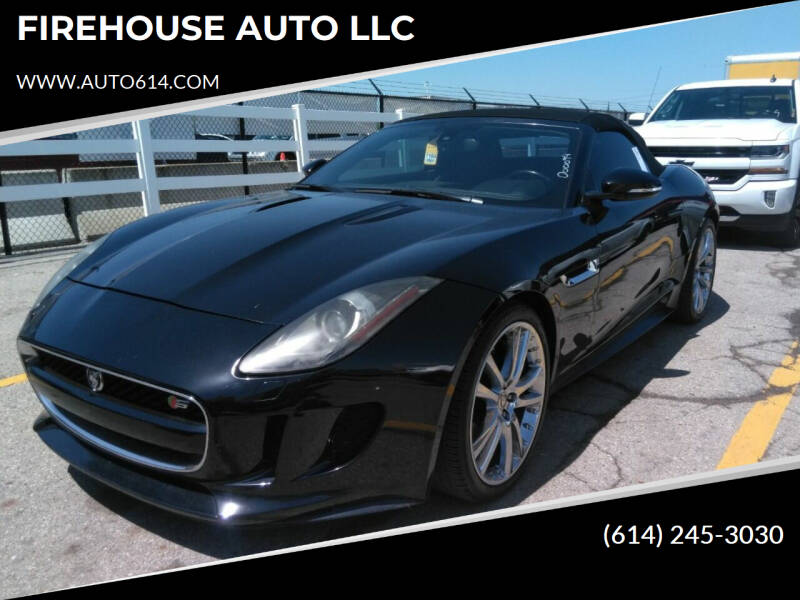 2014 Jaguar F-TYPE for sale at FIREHOUSE AUTO LLC in Canal Winchester OH