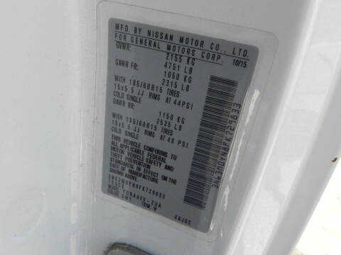 2015 Chevrolet City Express LS