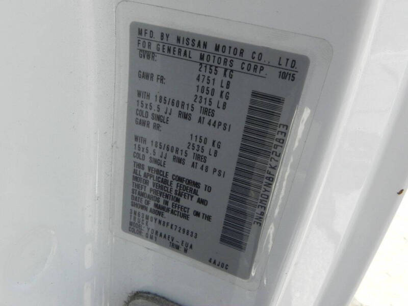 2015 Chevrolet City Express LS