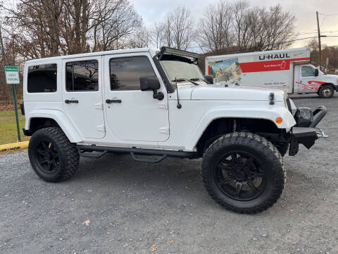 2011 Jeep Wrangler Unlimited for sale at Joshsav Motors in Walnutport PA
