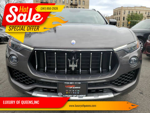 2017 Maserati Levante for sale at LUXURY OF QUEENS,INC in Long Island City NY