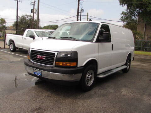 2021 GMC Savana for sale at MOBILEASE AUTO SALES in Houston TX