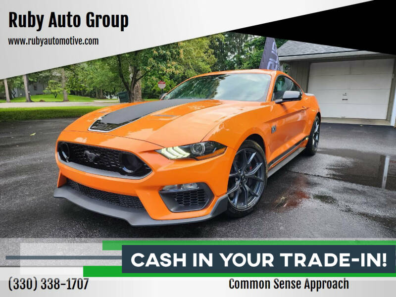 2021 Ford Mustang for sale at Ruby Auto Group in Hudson OH