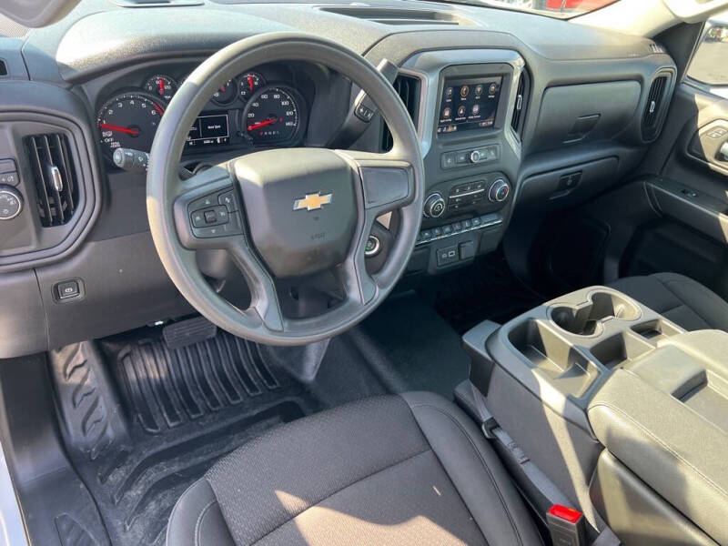 Used 2024 Chevrolet Silverado 1500 Work Truck with VIN 3GCNAAED3RG415987 for sale in Wood River, IL