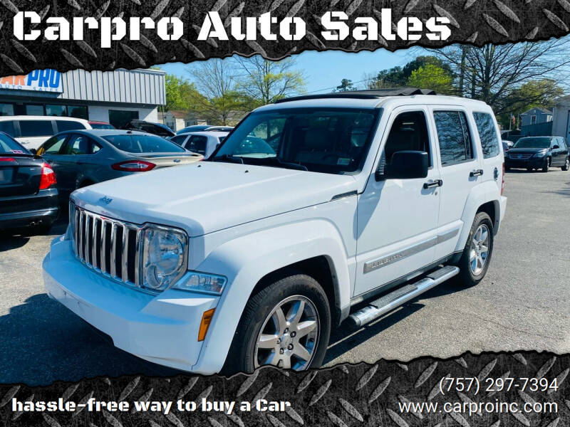 2011 Jeep Liberty for sale at Carpro Auto Sales in Chesapeake VA