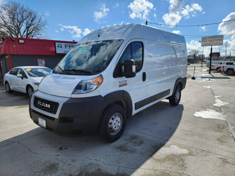 2019 RAM ProMaster for sale at 4 Friends Auto Sales LLC in Indianapolis IN
