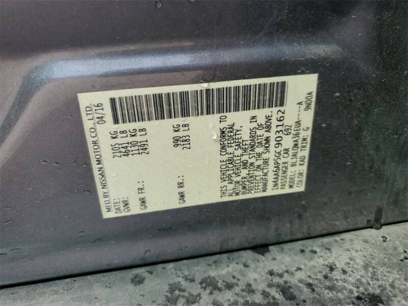 2016 Nissan Maxima 3.5 S