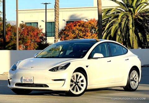 2022 Tesla Model 3 for sale at Euro Auto Sale in Santa Clara CA