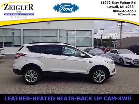 2018 Ford Escape for sale at Zeigler Ford of Plainwell - Jeff Bishop in Plainwell MI