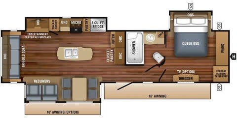 2019 Jayco Eagle 330RSTS for sale at Blackwell RV Sales in Red Oak TX