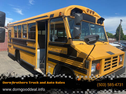 1998 GMC School bus for sale at Dorn Brothers Truck and Auto Sales in Salem OR