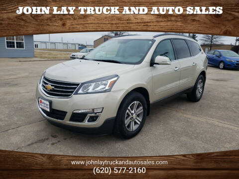 2016 Chevrolet Traverse for sale at John Lay Truck and Auto Sales in Independence KS