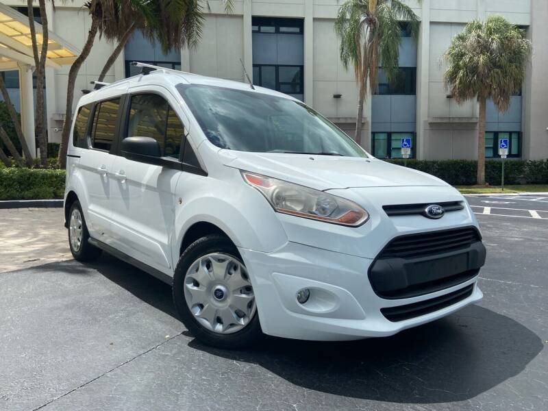2014 Ford Transit Connect Wagon for sale at Car Net Auto Sales in Plantation FL