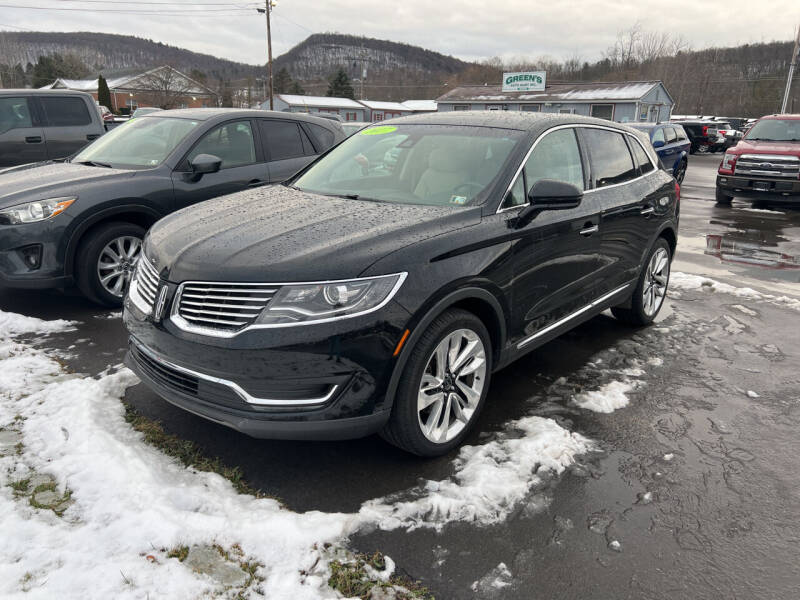 2017 Lincoln MKX for sale at Greens Auto Mart Inc. in Towanda PA