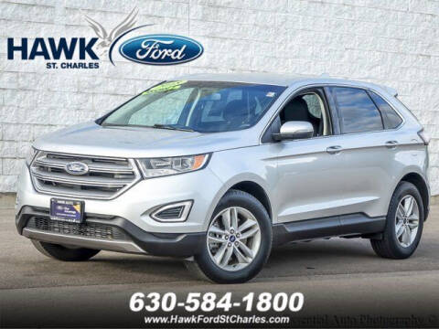 2018 Ford Edge for sale at Hawk Ford of St. Charles in Saint Charles IL