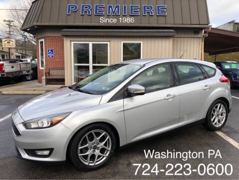 2015 Ford Focus for sale at Premiere Auto Sales in Washington PA