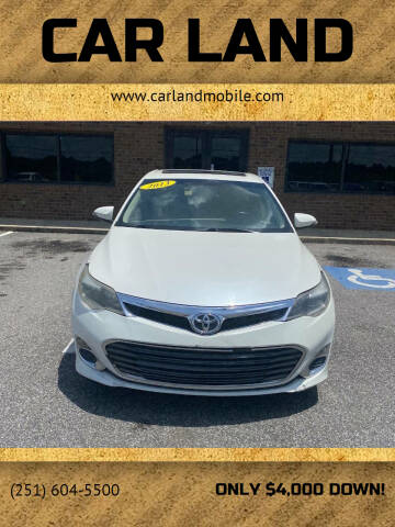 2013 Toyota Avalon for sale at CAR LAND in Mobile AL