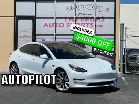 2018 Tesla Model 3 for sale at Las Vegas Auto Sports in Las Vegas NV