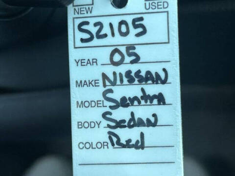 2005 Nissan Sentra 1.8