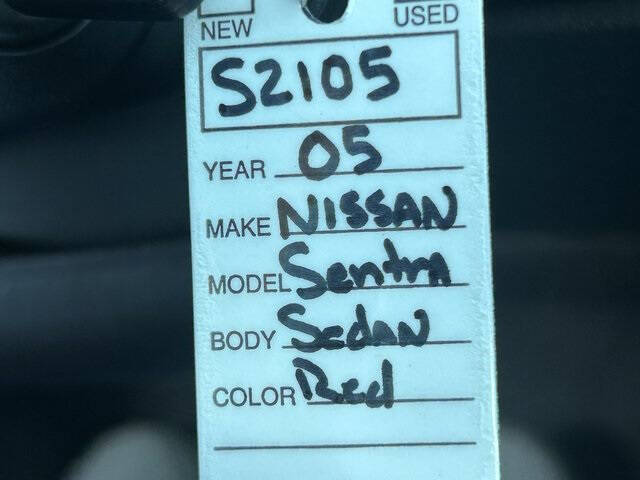 2005 Nissan Sentra 1.8