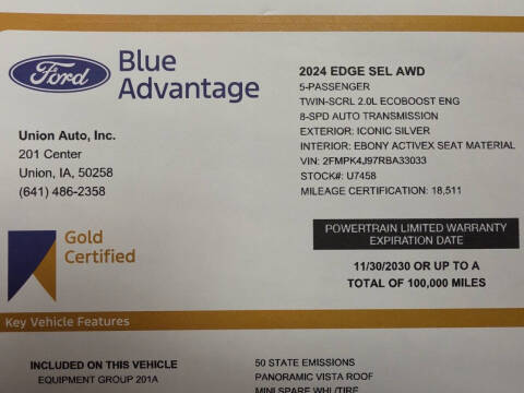 2024 Ford Edge SEL