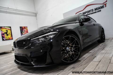 2019 BMW M4 for sale at AUTO IMPORTS MIAMI in Fort Lauderdale FL