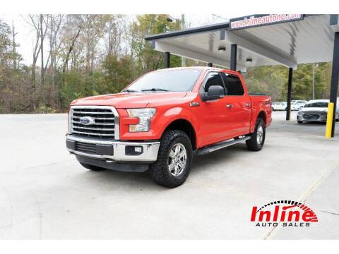 2015 Ford F-150 for sale at Inline Auto Sales in Fuquay Varina NC