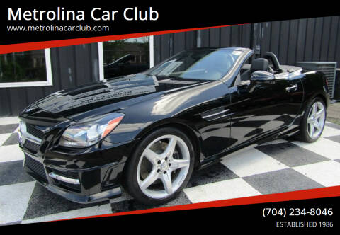 2013 Mercedes-Benz SLK for sale at Metrolina Car Club in Stallings NC