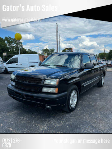 2005 Chevrolet Silverado 1500 for sale at Gator's Auto Sales in Garland TX