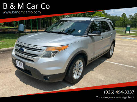 2013 Ford Explorer for sale at B & M Car Co in Conroe TX