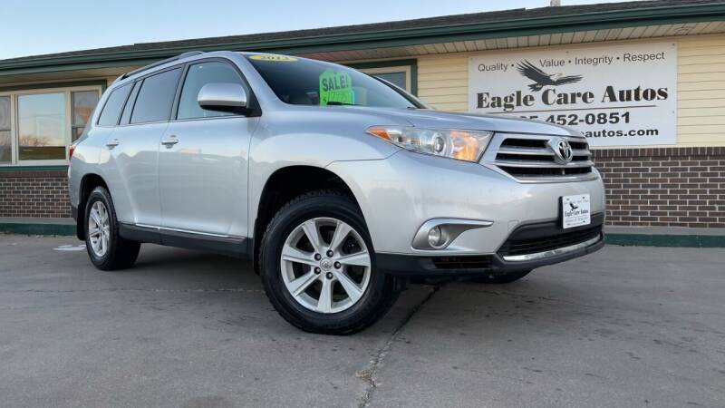 2013 Toyota Highlander for sale at Eagle Care Autos in Mcpherson KS