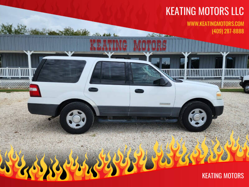 2007 Ford Expedition for sale at KEATING MOTORS LLC in Sour Lake TX