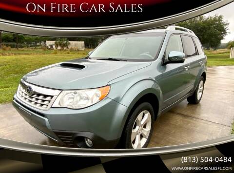 2011 Subaru Forester for sale at On Fire Car Sales in Tampa FL