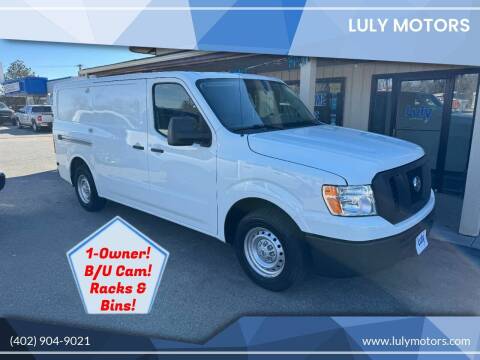 2018 Nissan NV for sale at Luly Motors in Lincoln NE