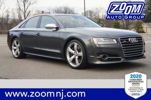 2015 Audi S8 for sale at Zoom Auto Group in Parsippany NJ