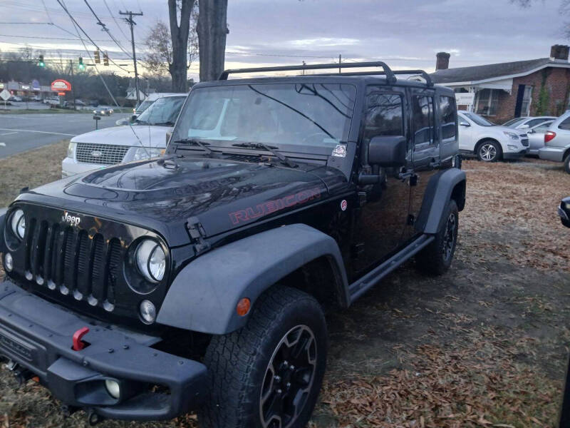 2015 Jeep Wrangler Unlimited for sale at Ray Moore Auto Sales in Graham NC