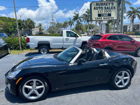 2008 Saturn SKY for sale at Aubrey's Auto Sales in Delray Beach FL