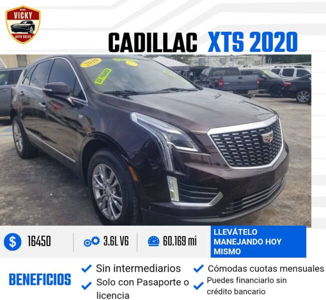 2020 Cadillac XT5 for sale at Vicky Auto Sales llc in Miami FL