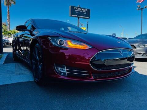 2015 Tesla Model S for sale at Carmania of Stevens Creek in San Jose CA