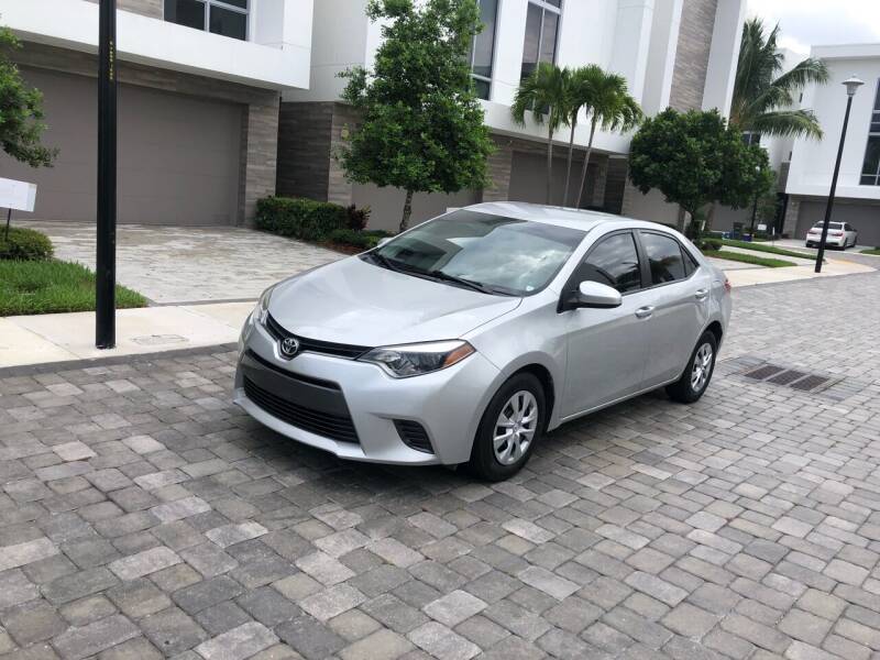 2015 Toyota Corolla for sale at CARSTRADA in Hollywood FL