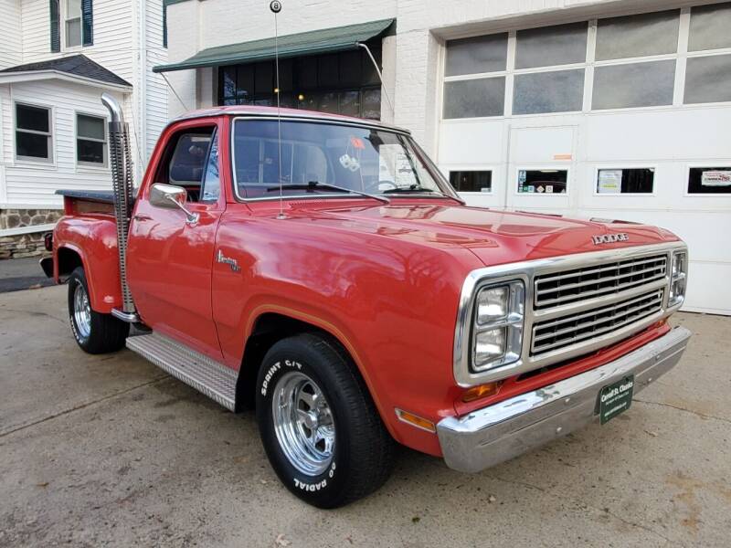 1979 Dodge D150 Pickup for sale at Carroll Street Classics in Manchester NH
