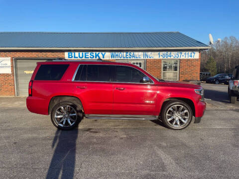 2015 Chevrolet Tahoe for sale at BlueSky Wholesale Inc in Chesnee SC