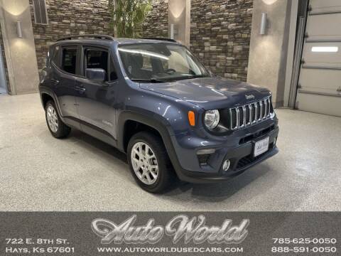 2021 Jeep Renegade for sale at Auto World Used Cars in Hays KS