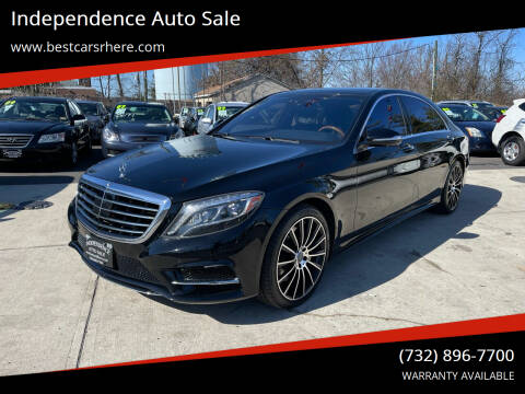 2015 Mercedes-Benz S-Class for sale at Independence Auto Sale in Bordentown NJ